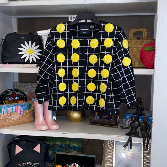 Michael Simon Sweaters - Michael Simon New York extra large tennis sweater